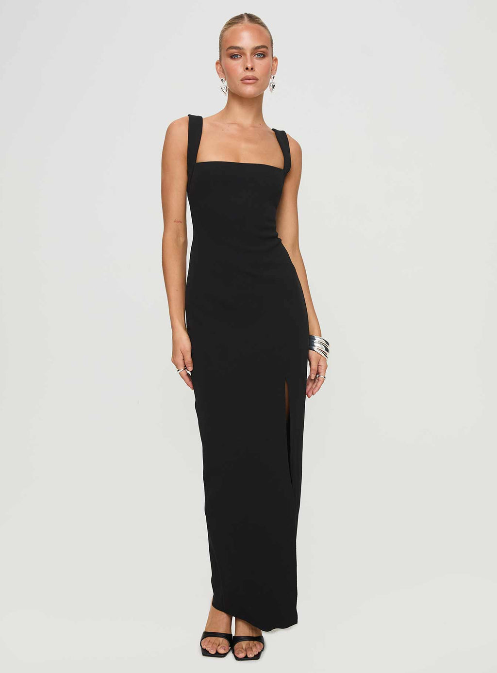 Women's Bombshell Maxi Dress Black Tall — Dress