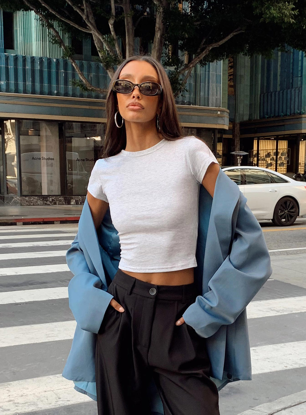 Women's Lex Top Grey