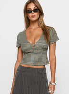 Women's Isolda Top Multi Check
