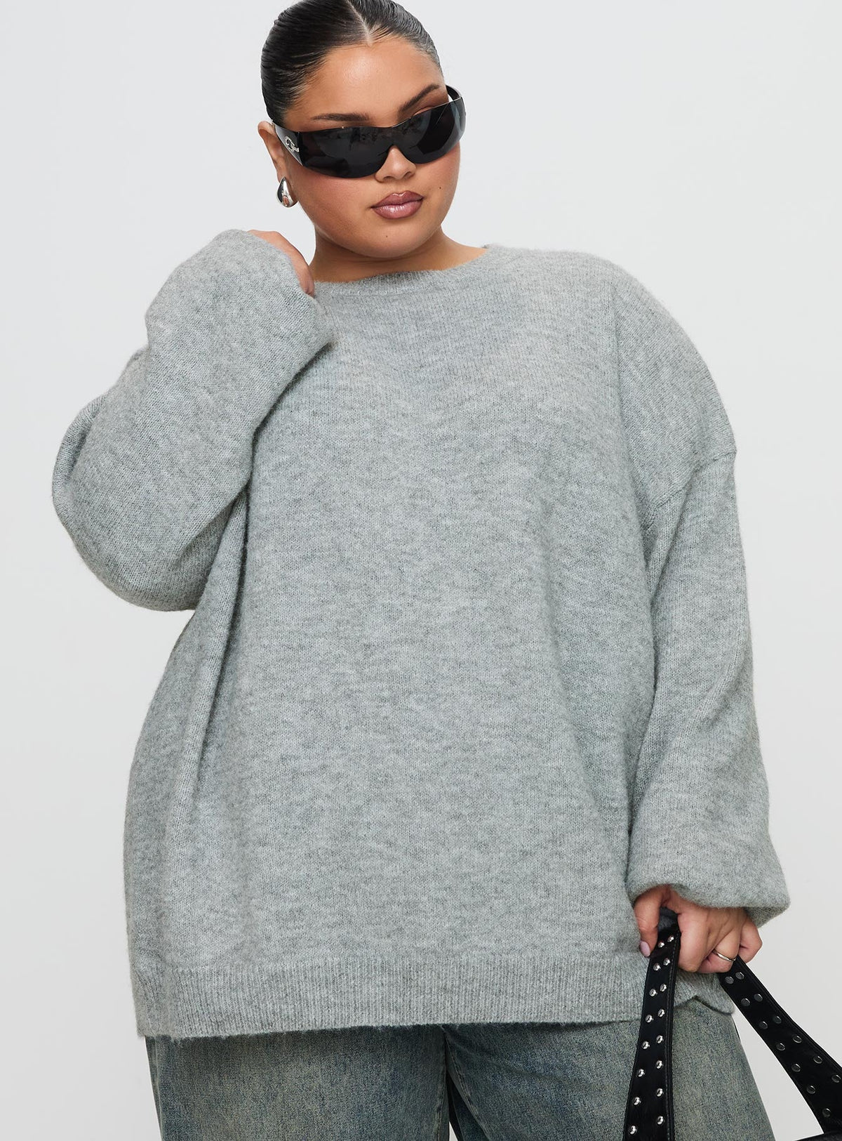 Women's Ryanna Sweater Grey Curve