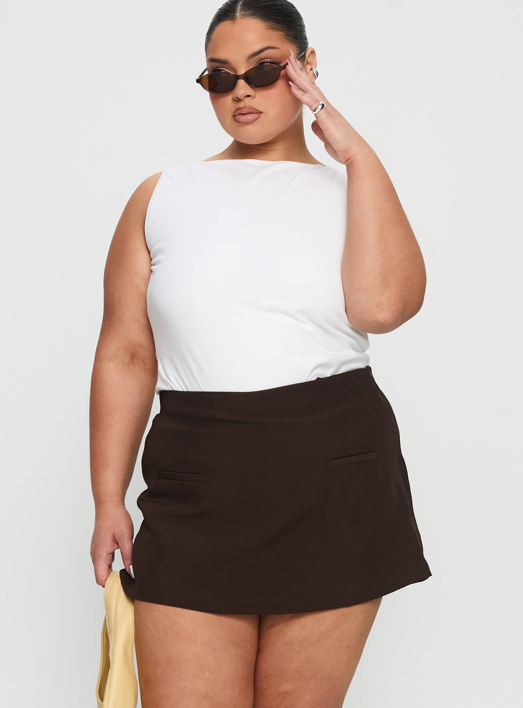 Women's Anette Skort Chocolate Curve — Skirt