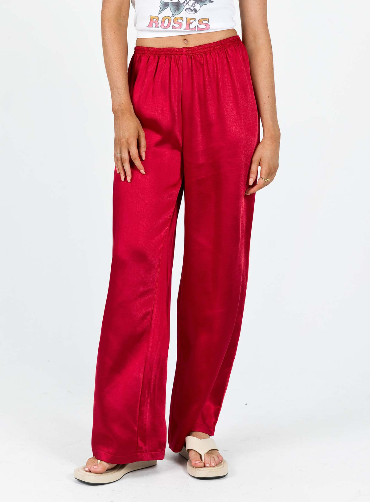 Women's Nixie Pants Red
