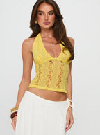 Women's Cruizer Halter Top Yellow