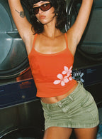Women's Sunset Tank Orange