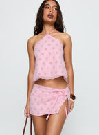 Women's Remembering Mini Skirt Pink