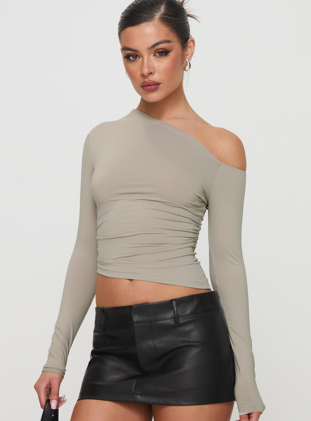 Women's Unplugged Long Sleeve Top Grey