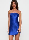 Women's Phillipa Mini Dress Cobalt — Dress