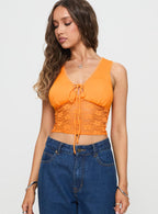 Women's Isolde Top Orange