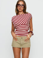 Women's Rhode Mini Skort Tan — Skirt