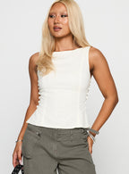 Women's Escaper Top White