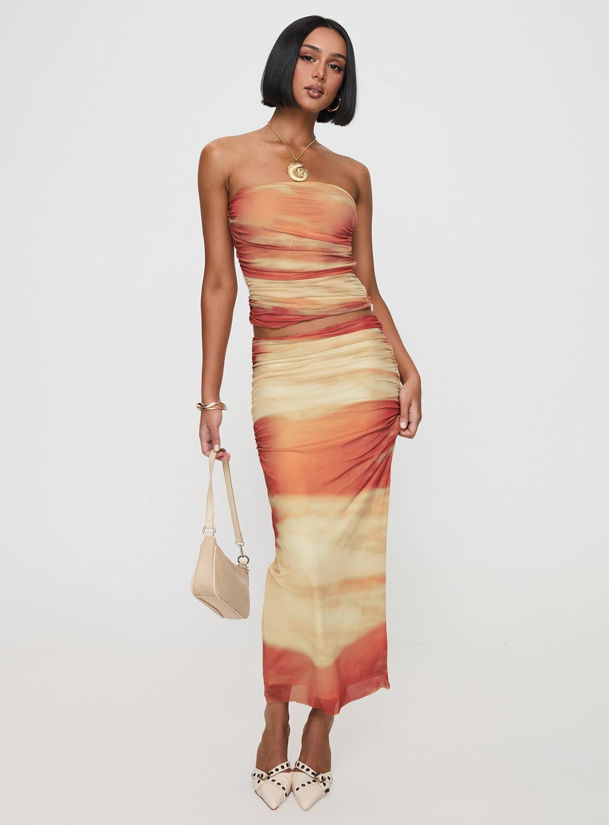 Women's Greendale Set Orange Multi