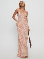 Women's Magnolias Splice Maxi Dress Vintage Multi — Dress