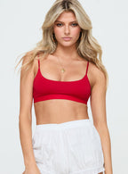 Women's Remi Bralette Red — Intimates