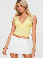 Women's Typha Top Yellow