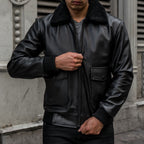 Men's Flight Jacket | Black