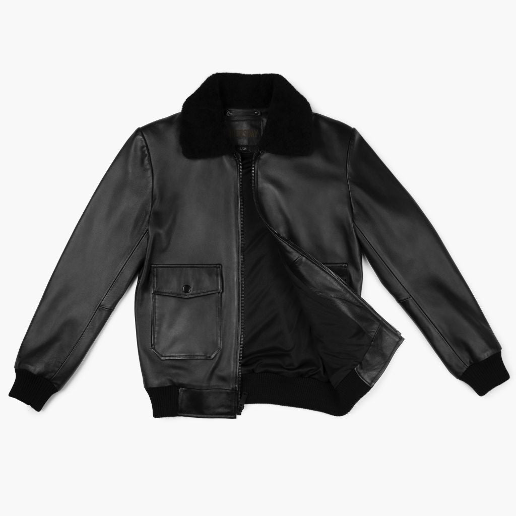 Men's Flight Jacket | Black