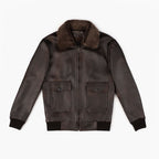 Men's Flight Jacket | Black Coffee