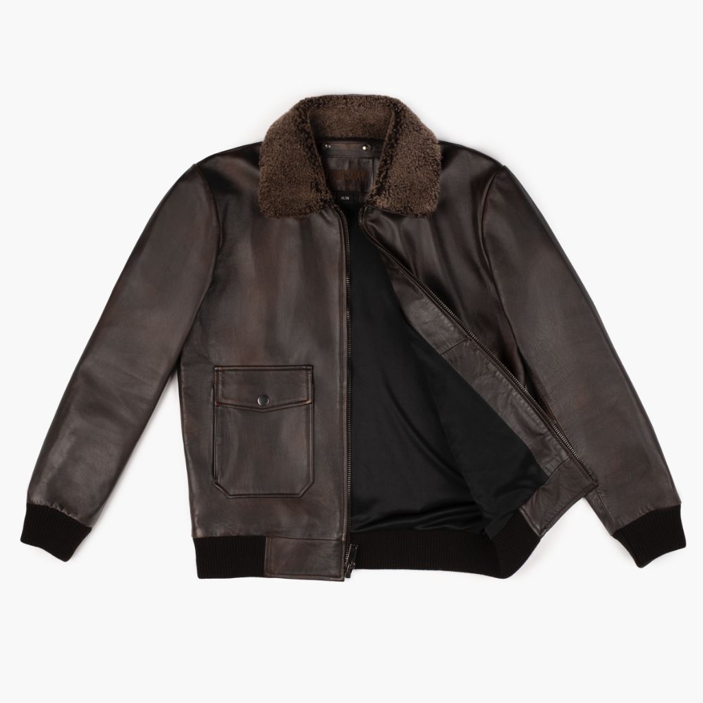 Men's Flight Jacket | Black Coffee