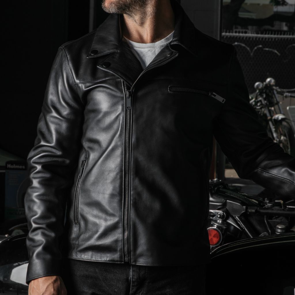 Men's Motorcycle Jacket | Black