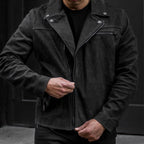 Men's Motorcycle Jacket | Black Matte