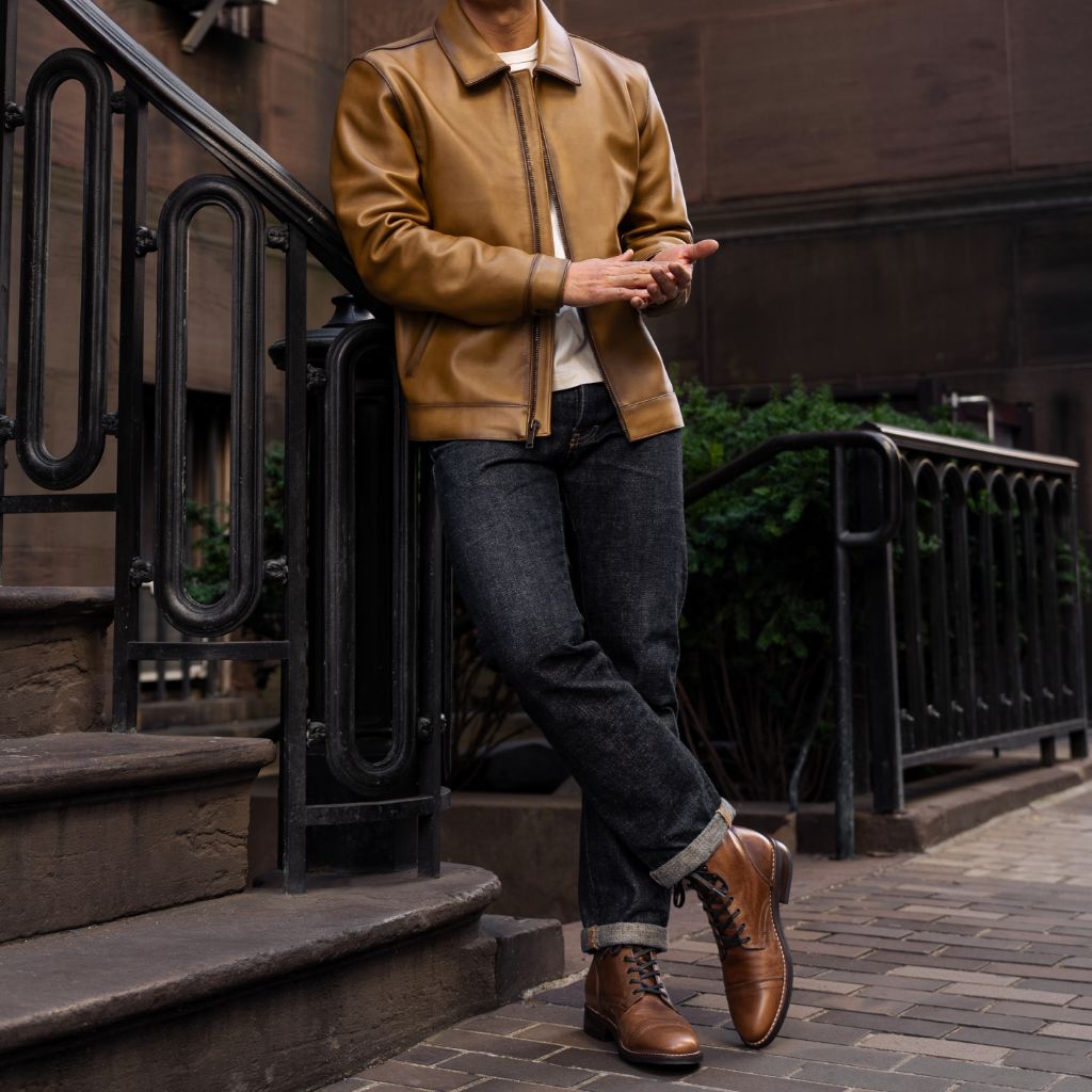 Men's Keanu Jacket | Golden Brown
