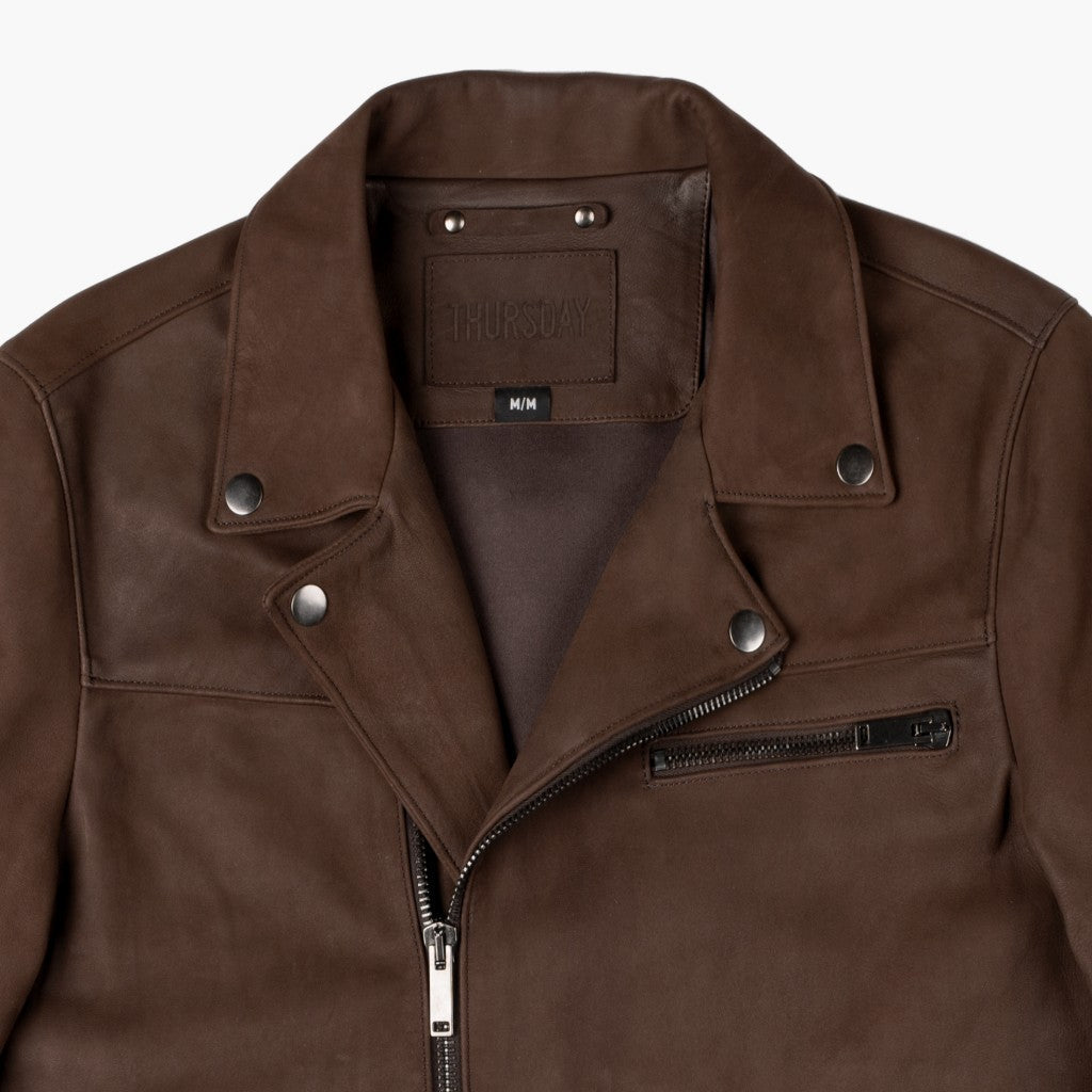 Men's Motorcycle Jacket | Tobacco