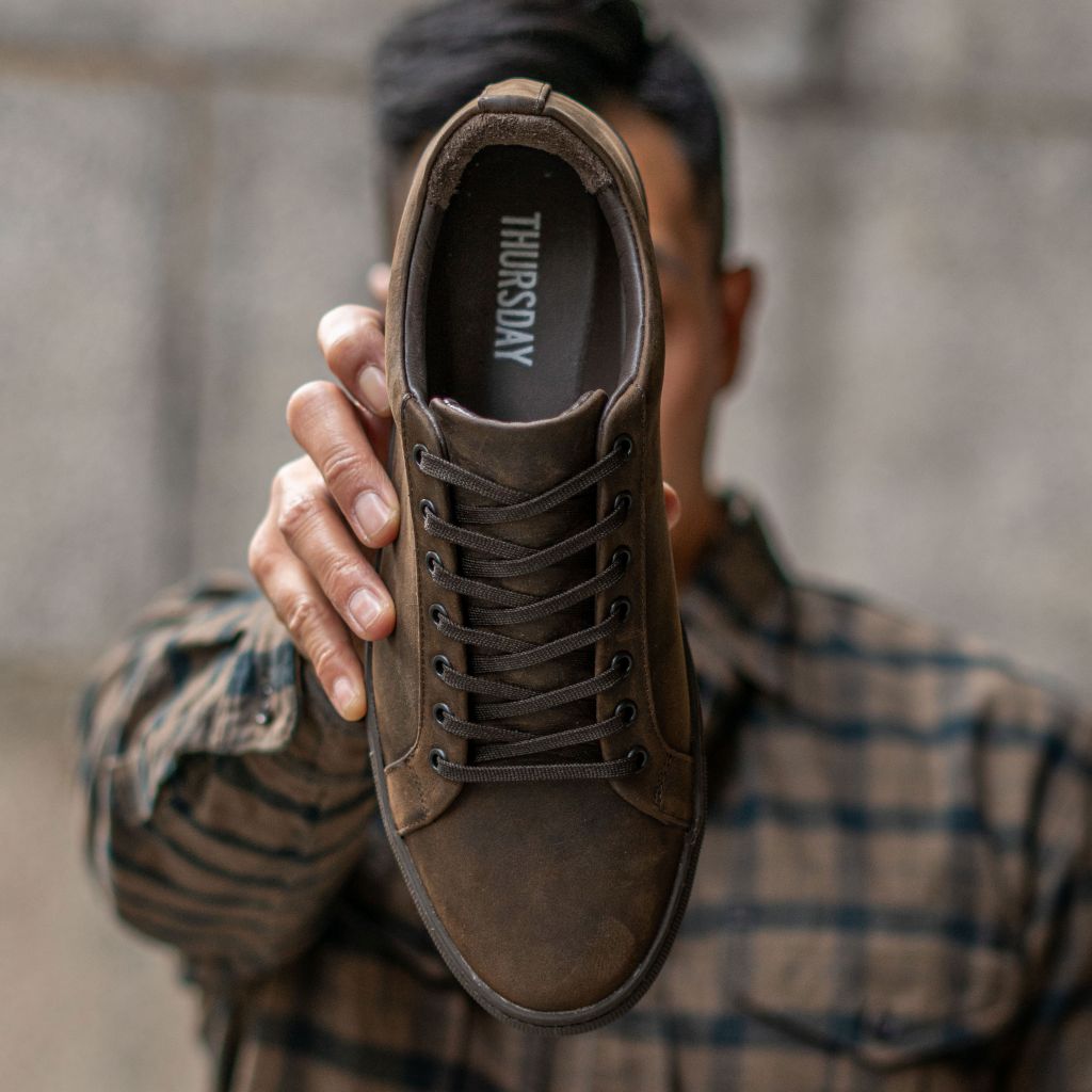 Men's Premier Low Top | Tobacco — Sneakers