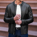 Men's Racer Jacket | Black