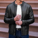 Men's Racer Jacket | Black