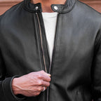 Men's Racer Jacket | Black