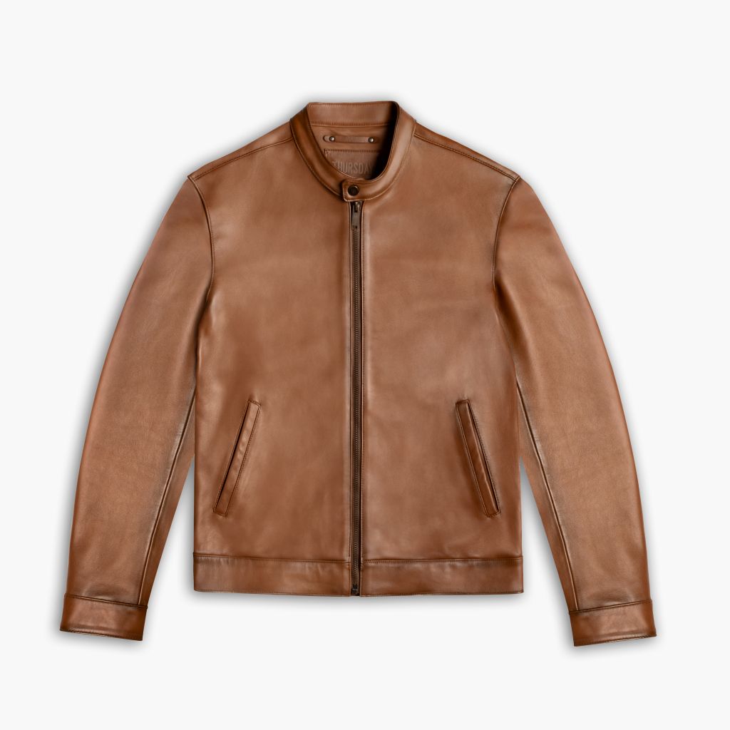 Men's Racer Jacket | Toffee