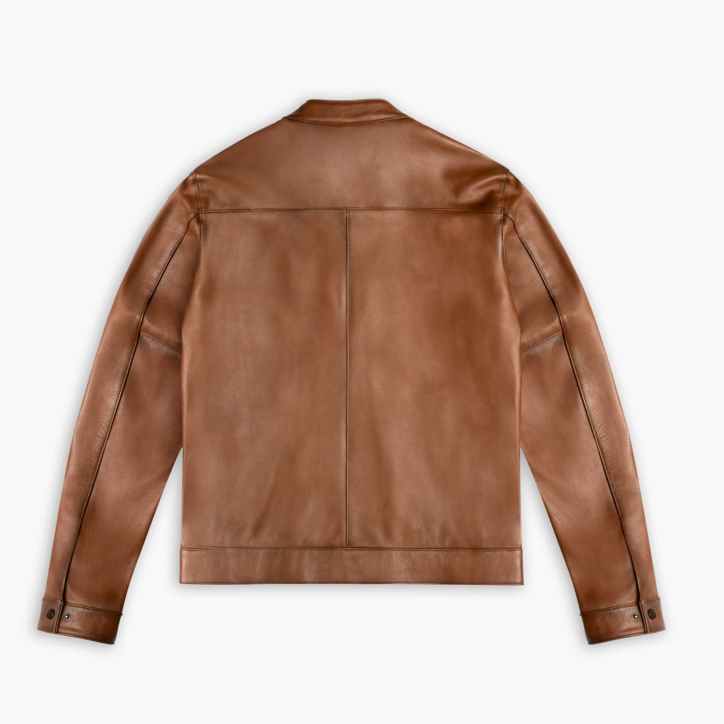 Men's Racer Jacket | Toffee