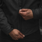 Men's Racer Jacket | Black Matte