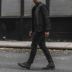 Men's Racer Jacket | Black Matte