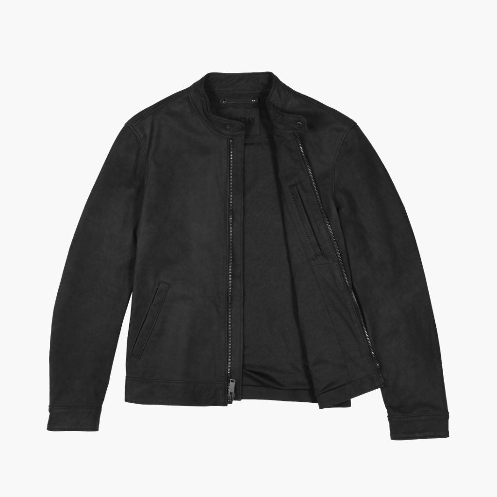Men's Racer Jacket | Black Matte