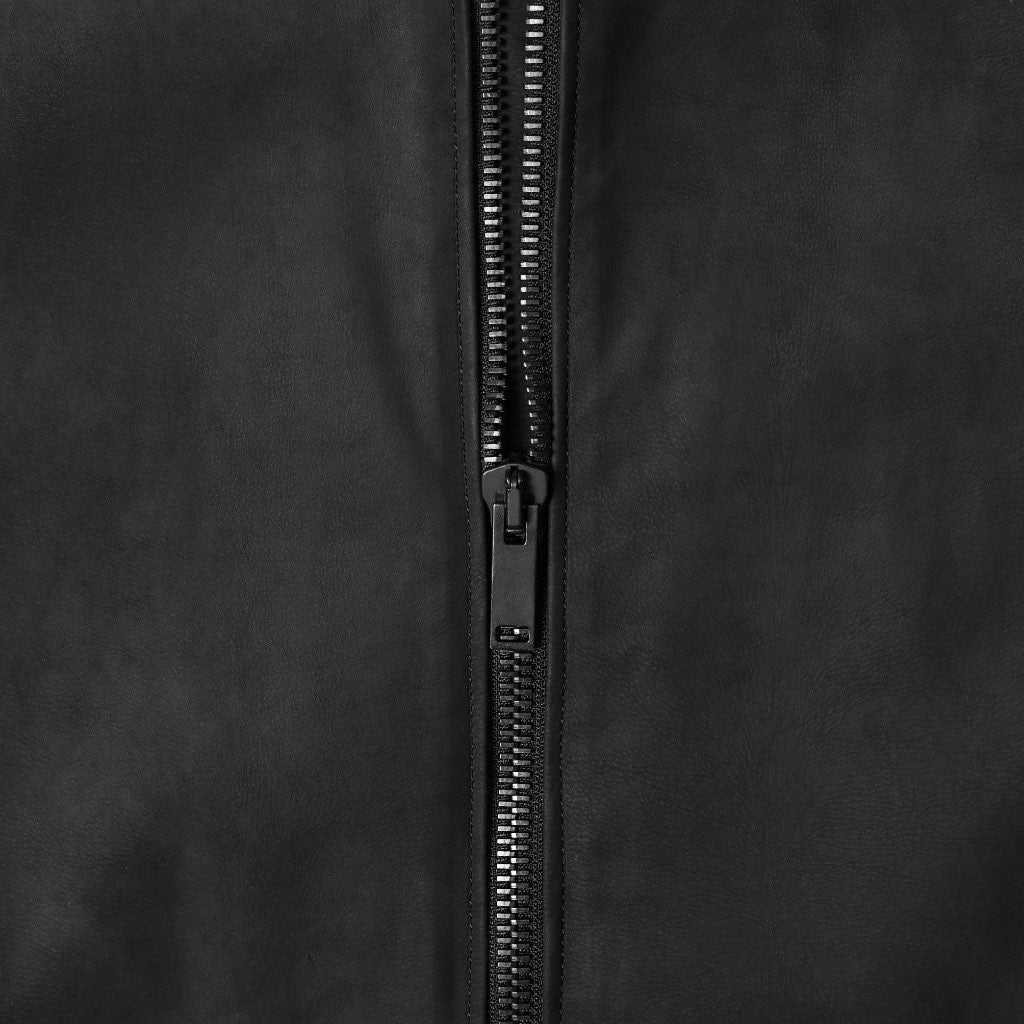 Men's Racer Jacket | Black Matte