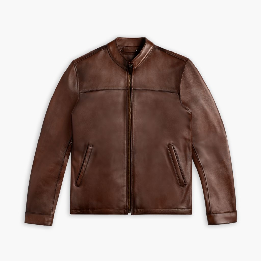 Men's Rider Jacket | Rich Mahogany