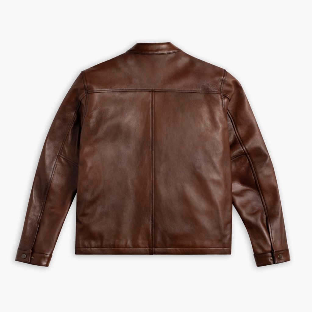 Men's Rider Jacket | Rich Mahogany
