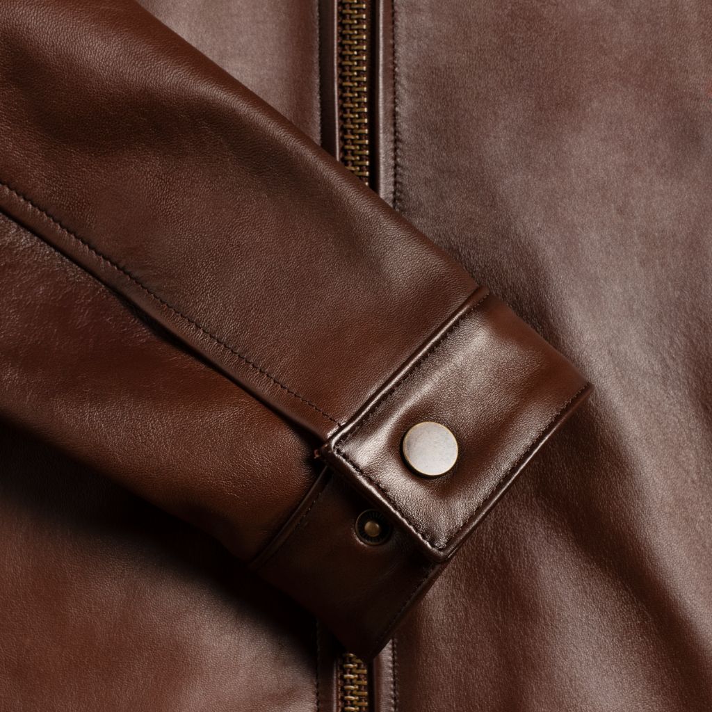 Men's Rider Jacket | Rich Mahogany