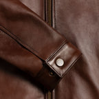 Men's Rider Jacket | Rich Mahogany