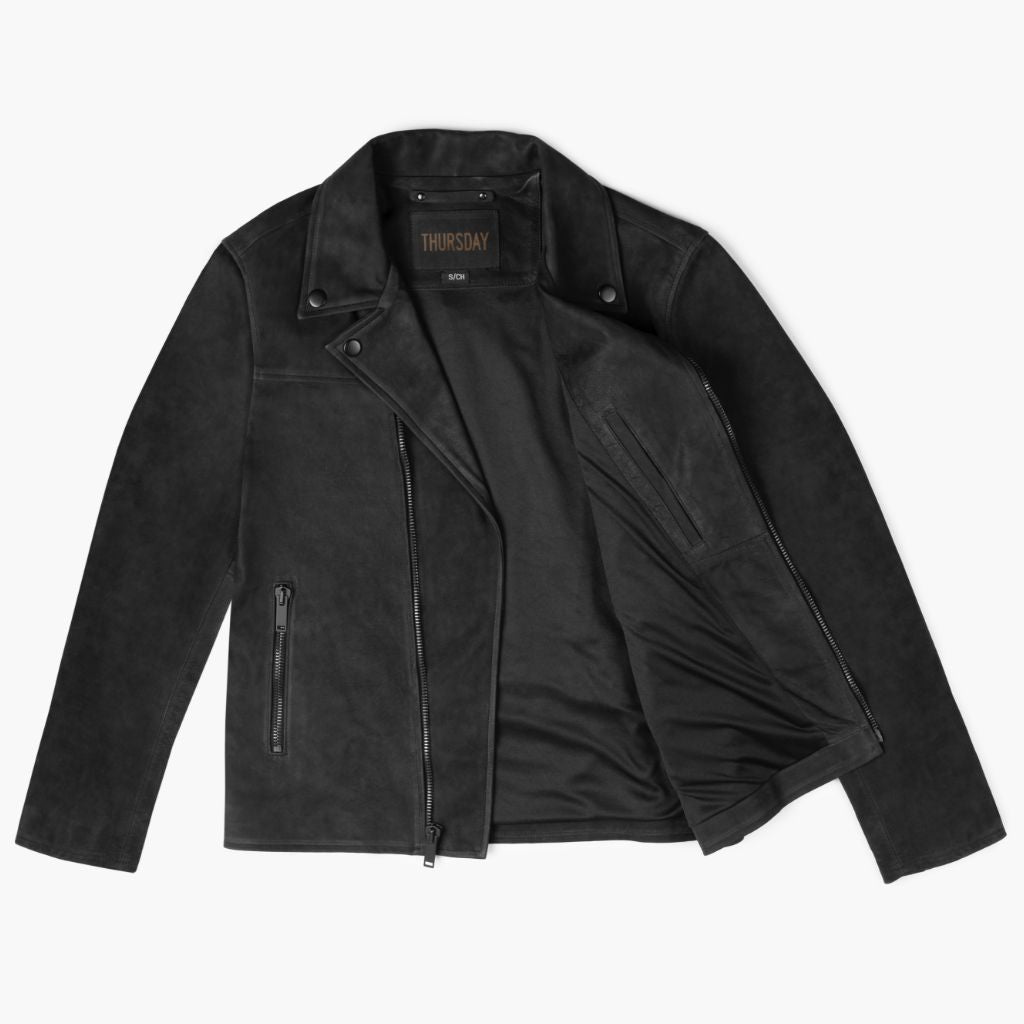 Men's Motorcycle Jacket | Black Matte