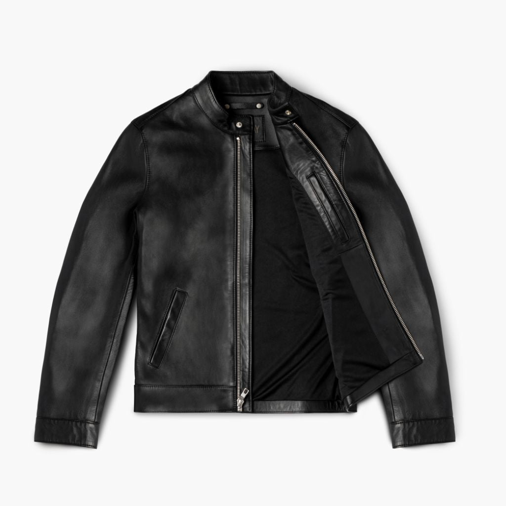 Men's Racer Jacket | Black