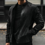 Men's Racer Jacket | Black Matte