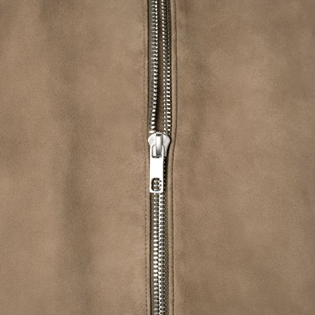 Men's Racer Jacket | Taupe