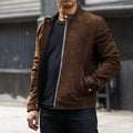 Men's Racer Jacket | Tobacco (Nickel Hardware)