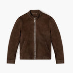 Men's Racer Jacket | Tobacco (Nickel Hardware)