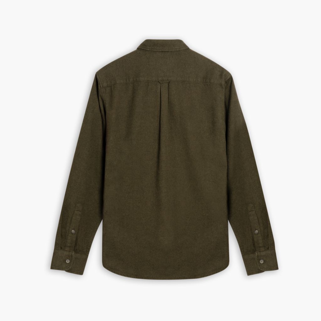 Men's Solid Shirt | Olive