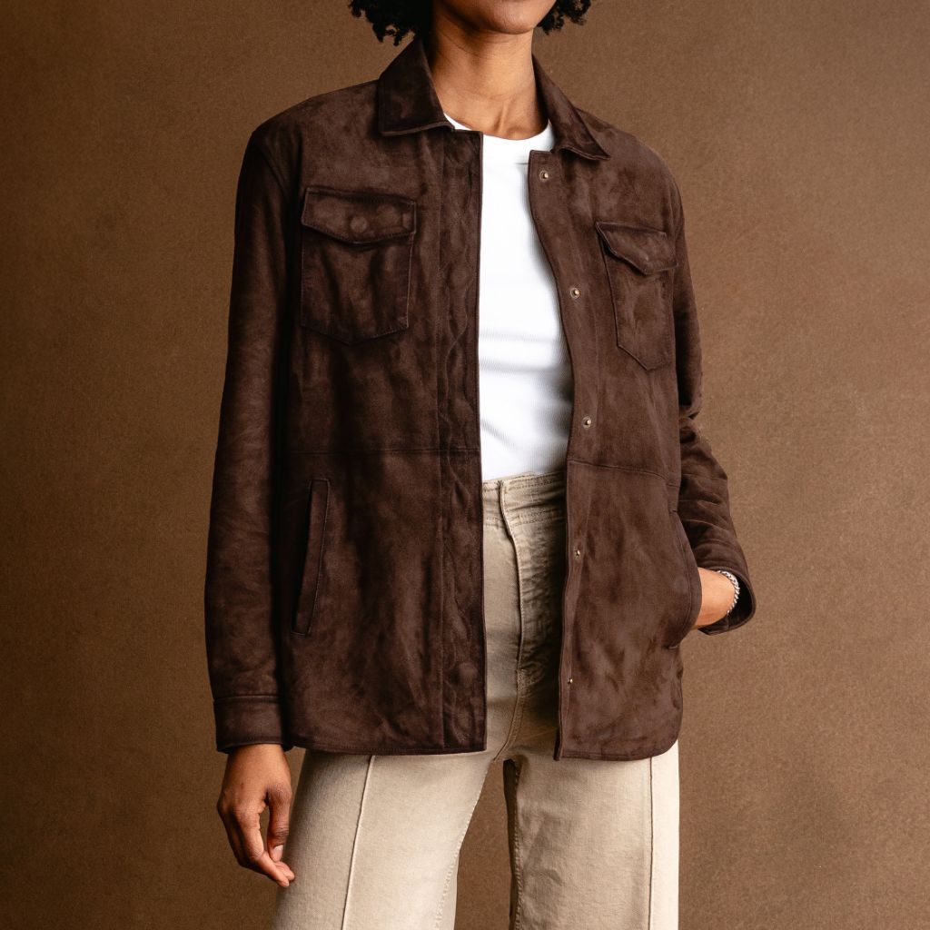 Women's Dakota Shirt Jacket | Brown
