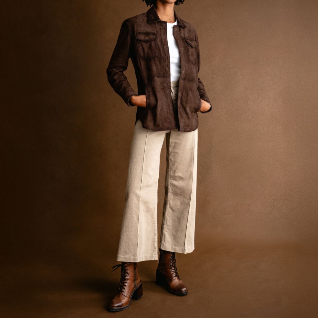 Women's Dakota Shirt Jacket | Brown