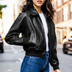 Women's Major League Jacket | Black